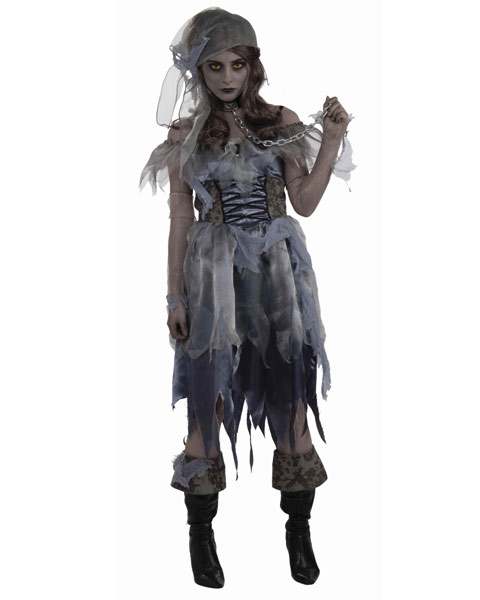 Zombie Pirate Womens Costume