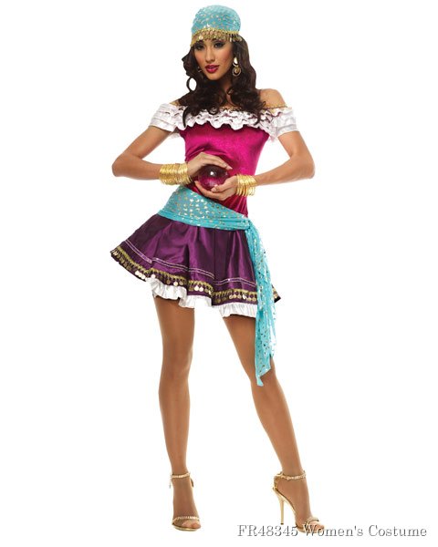 Sexy Fortune Teller Womens Costume Costumes Life 3362
