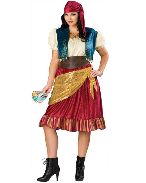 Gypsy Plus Size Womens Costume