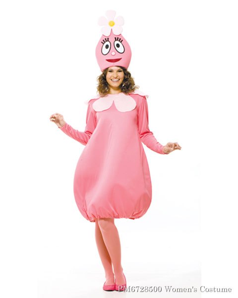 Yo Gabba Gabba Foofa Costume Adult