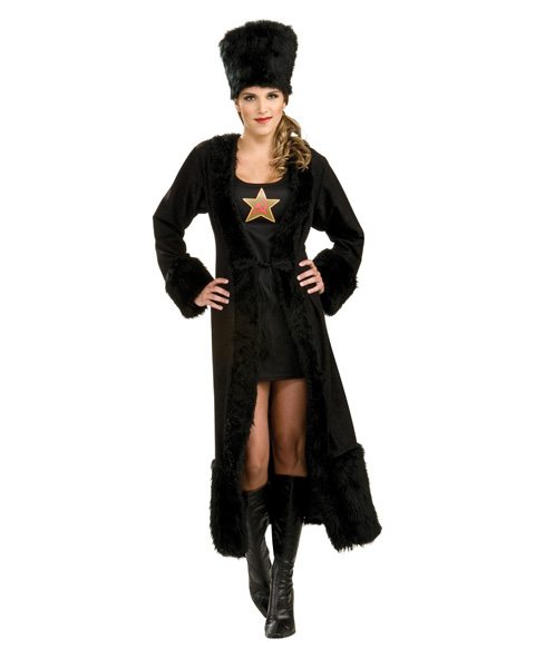 Black Russian Womens Costume