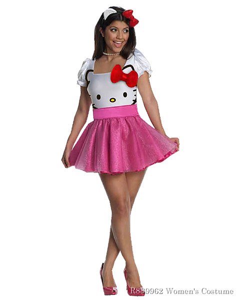 Sexy Hello Kitty Tutu Dress Costume