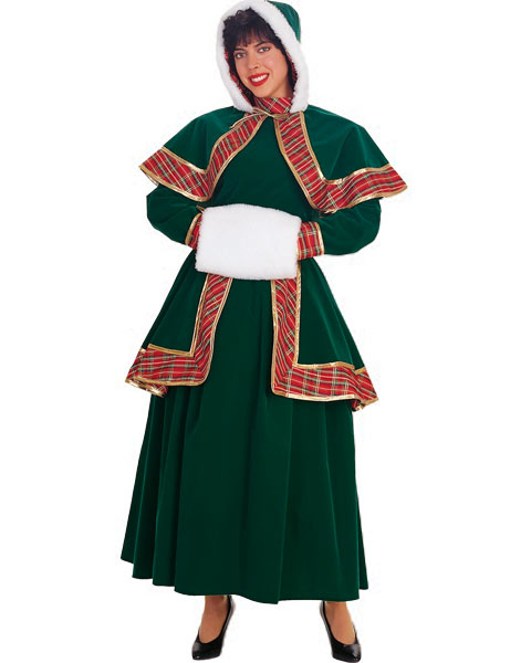 Long Victorian Caroler Adult