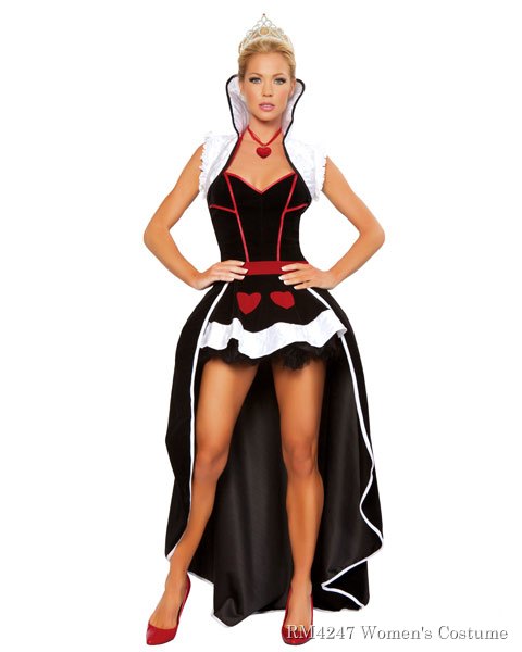 Sexy Deluxe Heartless Queen Women's Costume