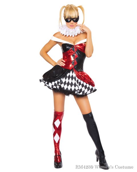 Sexy Clown Women's Costume