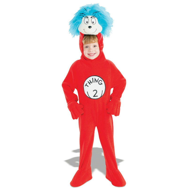The Cat In The Hat Dr. Seuss Thing 2 Child Costume : Costumes Life