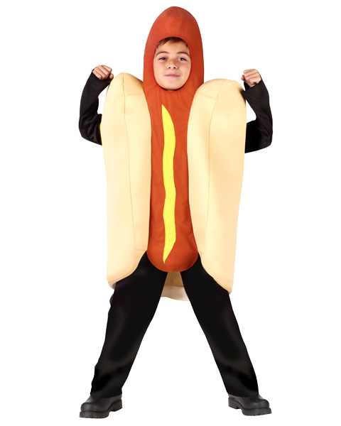 Kids Unisex Hot Dog Mens Costume : Costumes Life